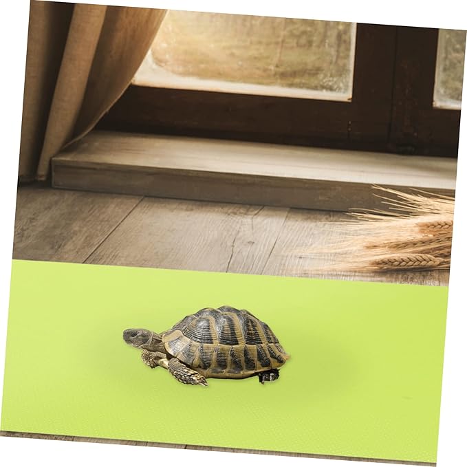 BESPORTBLE 2pcs Reptile Carpet Bedding Liner Non-tearable Mat for Tanks Easy to Clean Material for Lizard Snake Habitat