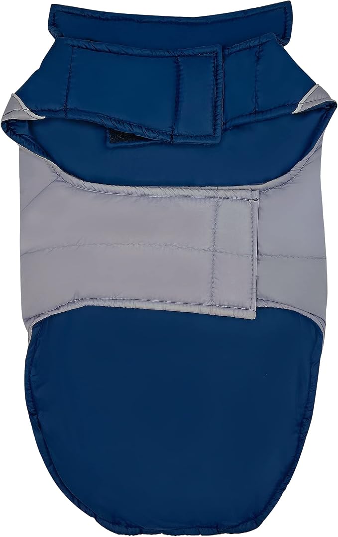 NFL Dallas Cowboys Puffer Vest for Dogs & Cats, Size Small. Warm, Cozy, and Waterproof Dog Coat, for Small and Large Dogs/Cats. Best NFL Licensed PET Warming Sports Jacket