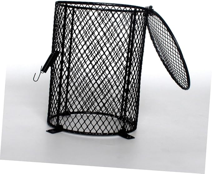 Mikikit Reptile Lampshade Cover Heat Resistant Lampshade for Heater Fluorescent Light Night Light Reptile Supplies