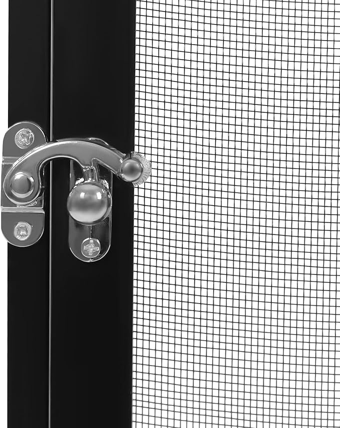 Reptile Tall Glass Terrarium, 31" x 17" x 17" Small Rainforest Habitat Reptile Terrariums Tank for Geckos, Snakes, Lizards, Chameleons, Serpents, Superior Ventilation, Easy Feeding