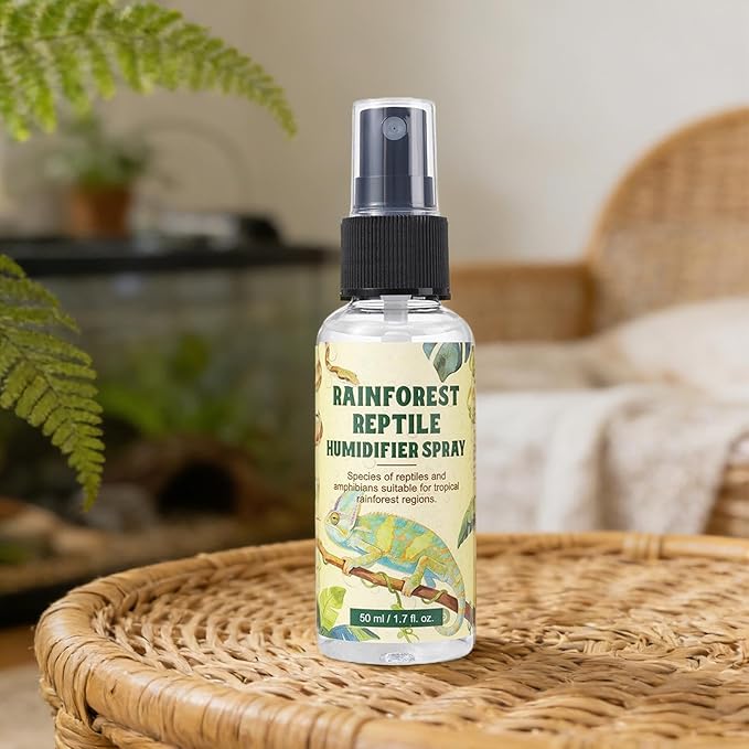 Snake Skin Moisturizer | 50ml Tortoise Dry Skin Care,Tortoise Hydrating Spray,for Breeders Pet Parents Animal Lovers Terrarium Enclosure Cage Feeding Tank Shelters Home Office