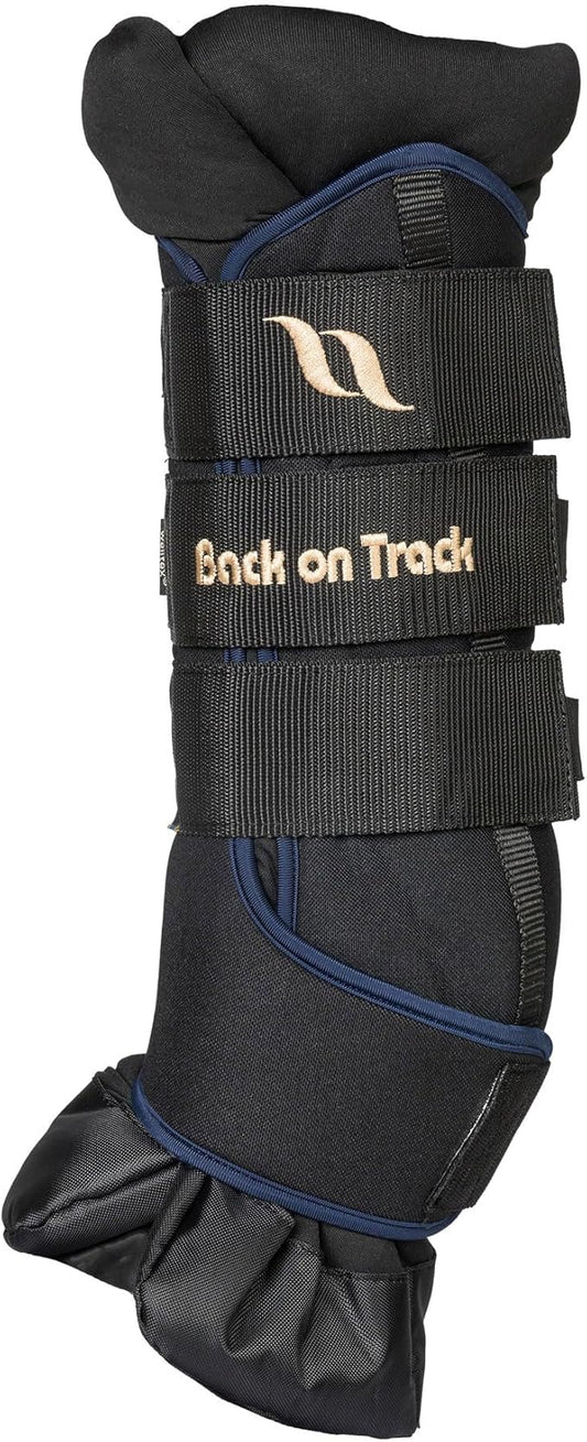 Back on Track Royal Quick Wraps Deluxe for Horses 2033 with Welltex Technology, Sold in Pairs, Navy, X-Small (10")