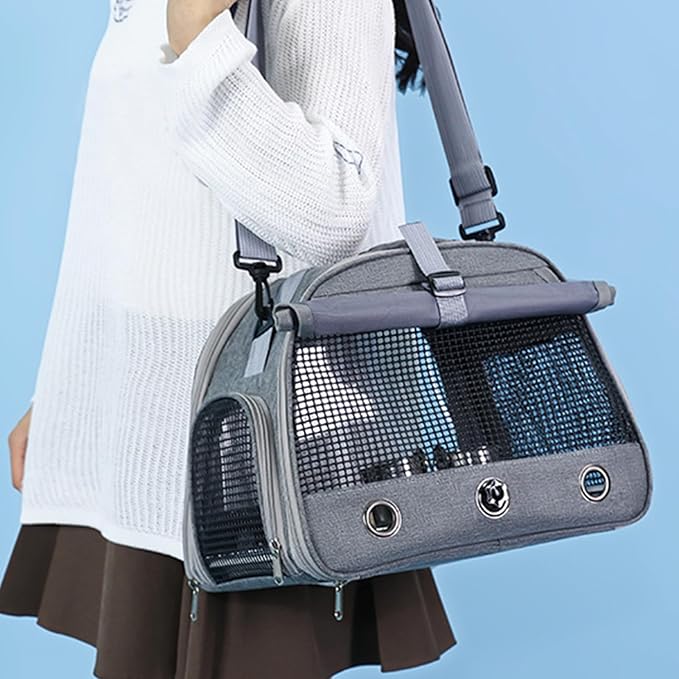 Parrot Travel Bag – Portable Single Shoulder Pet Carrier, Multi-Purpose Bird Bag | Lightweight Comfortable Design for Travel Yard Trips and Temporary Relocation