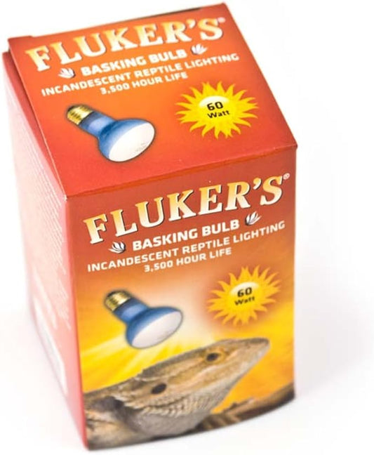 Fluker's Basking Spotlight Bulbs for Reptiles Black, 60 Watts