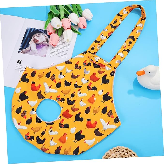 2pcs Pet Chicken Holder Bags Stylish Sling Carrier for Comfortable Travel Convenient Chicken Accessories for Outdoor Use Designed for Hens and
