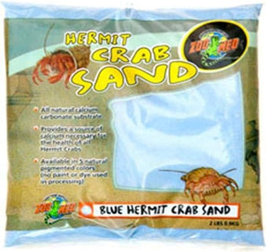 Zoo Med Laboratories SZMHC2B Hermit Crab, 2-Pound, Sand Blue