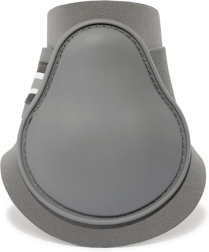 HORZE Adepto Fetlock Boots - Steel Grey - Pony