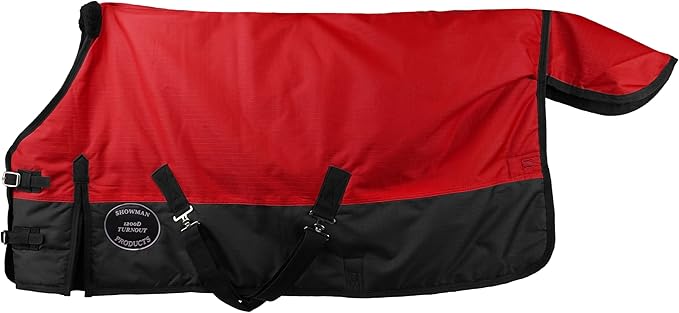 Showman Adjustable 48"-54" Pony/Yearling 1200 Denier Turnout Blanket
