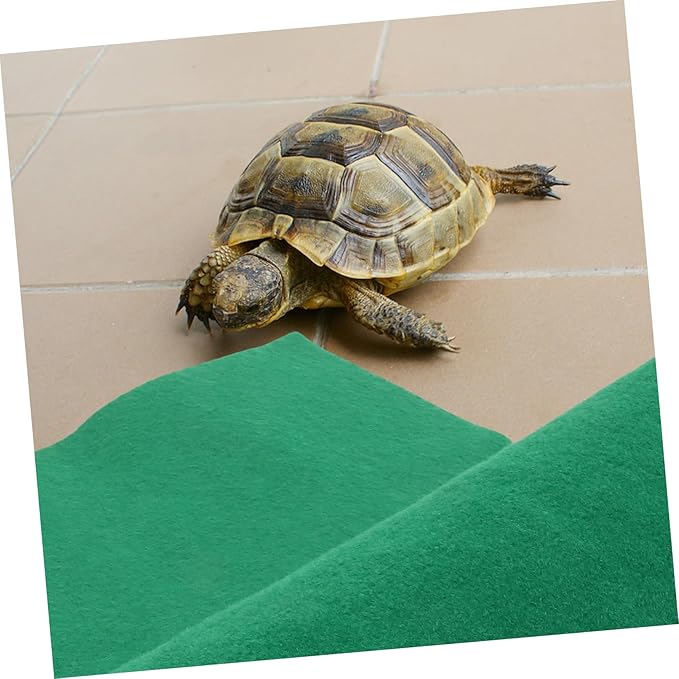 Happyyami Reptile Warm Pad for Tortoises and Lizards Non- Cushion for Climbing and Sleeping for Reptile Habitats