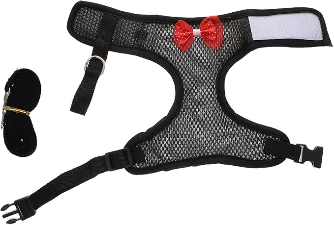 1 Set Chicken Vest Rooster Fabric Suspenders Set