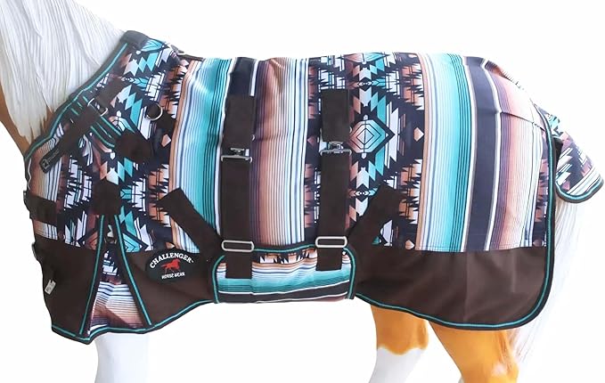 60" 1200D Miniature Weanling Donkey Pony Horse Foal Winter Blanket Serape 51985B
