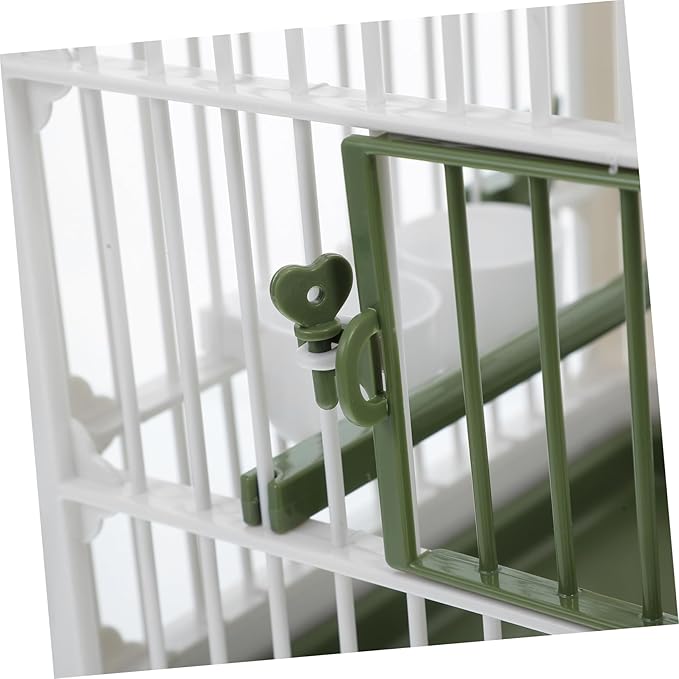 Foldable Bird Travel Carrier Cage for Parakeets and Small Birds Portable Design with Ventilation for Outdoor Activities and Pet Transport Construction for Extended Use