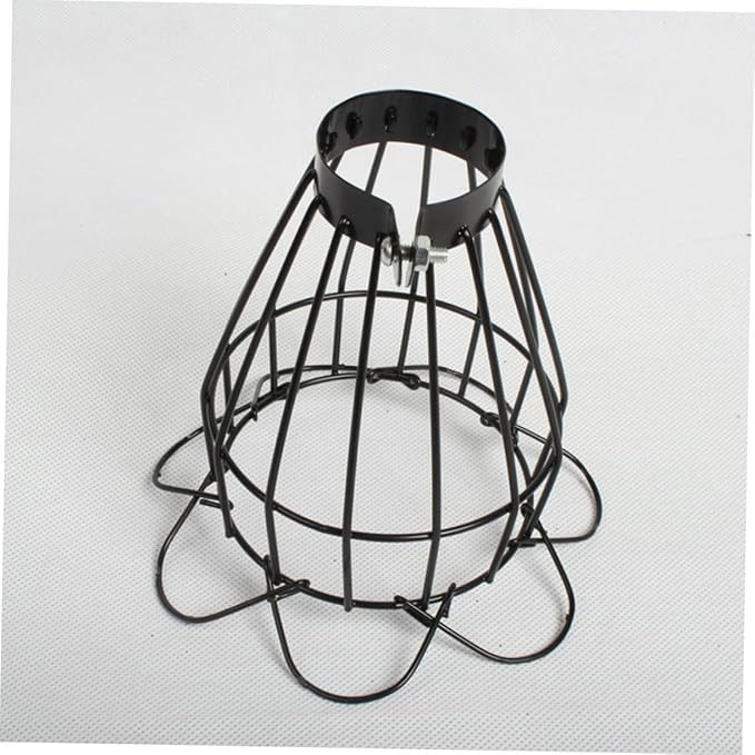 10pcs Scald Lamp Shade for Reptiles Heat Lamp Protector Dome Shaped Reptile Lighting Cover Safe and Practical Design for Terrarium Use