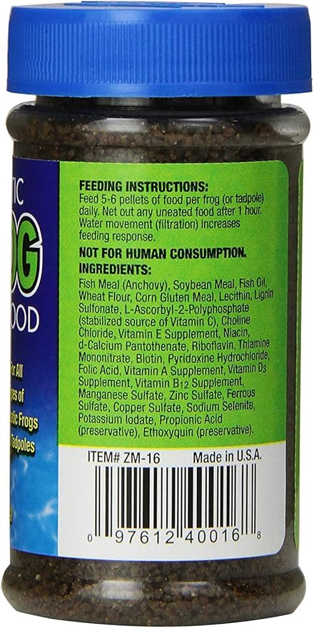Zoo Med Aquatic Frog & Tadpole Food 2 oz - Pack of 3