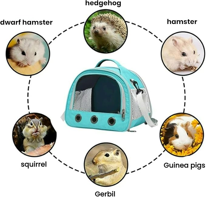 Bird Carrier;wildbird Carrier;Wild Bird Carrier;Bird Carrier Travel cage;Bird Travel Carrier;Bunny Carrier;Small Bird cage; (Green Large: 30 * 25 * 26")