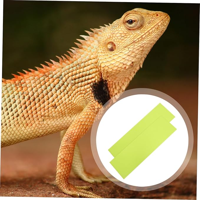 GALPADA 2pcs Reptile Mat for Terrariums Non-Stick Bedding for Snakes Lizards and