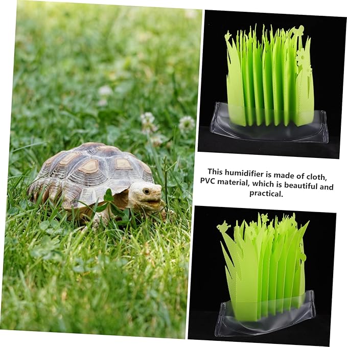 COLLBATH 2pcs Terrarium Humidifier for Reptiles Snake Decor Artificial Plant Humidifier Decorative Design