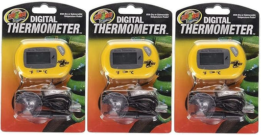 Zoo Med Digital Thermometer (3 Pack)