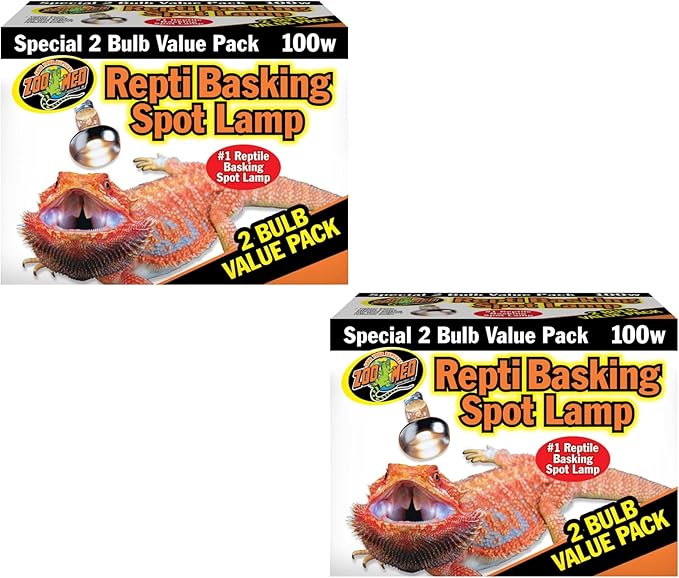 Zoomed Repti Basking Spot Lamp 100 Watts, 2 pk (Pack of 2)