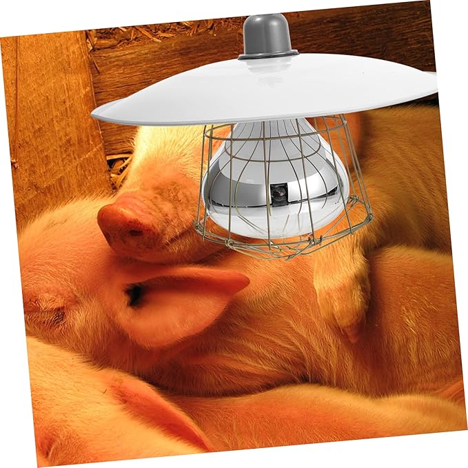 BESPORTBLE Poultry Heat Lamp Livestock Heater Pet Warmth Light Heat Preservation Lamp Clamp for Creatures
