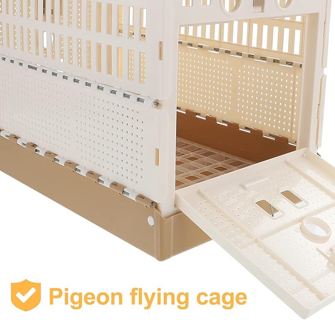 Portable Pigeon Folding Cage Handle for Pigeon Birds Compact Design Easy to Carry