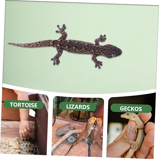 Abaodam Crawling Carpet for Reptiles Snake Bedding Bearded Dragon Tank Background Terrarium Accessories