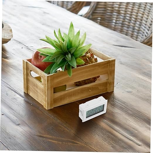 4pcs Mini Digital Hygrometer Temperature for Reptile Habitats Gardens Home Use Lightweight Accurate Readings Easy to Read Digital Display