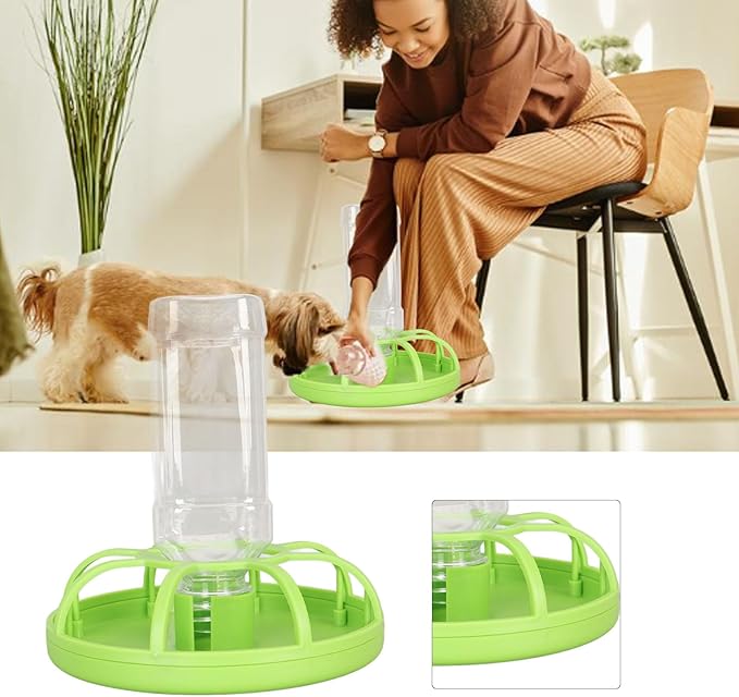 Reptile Water Dispenser Multipurpse Automatic Filling Tortoise Water Bowl for Tortoise Spider Lizard Gecko