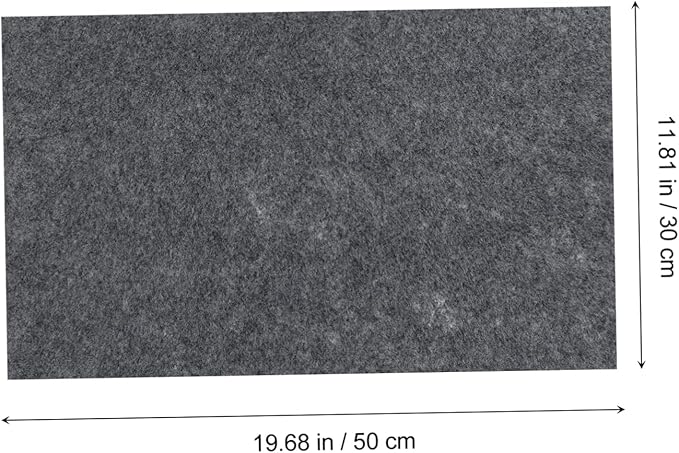 Kisangel 4pcs Reptile Carpet Substrate Liner Mats for Lizard Snake Turtle Washable Bedding for Terrarium Grey Reptile Carpet for Comfortable Habitat