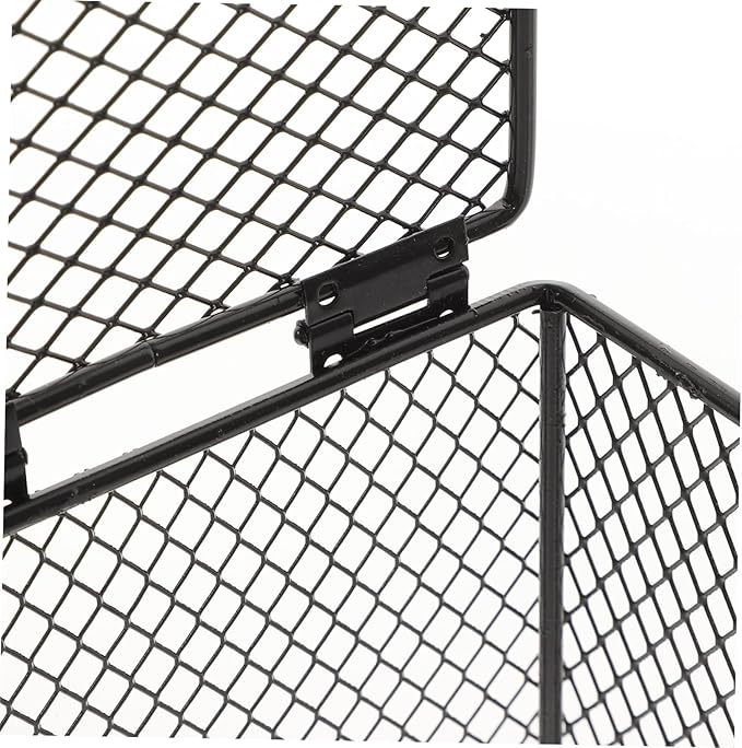 SUPVOX Bird Cage Lamp Cover Mesh Lampshade for Reptiles Easy Installation High-Temperature Protects Pets from Burns Suitable for Turtles Hamsters and Birds