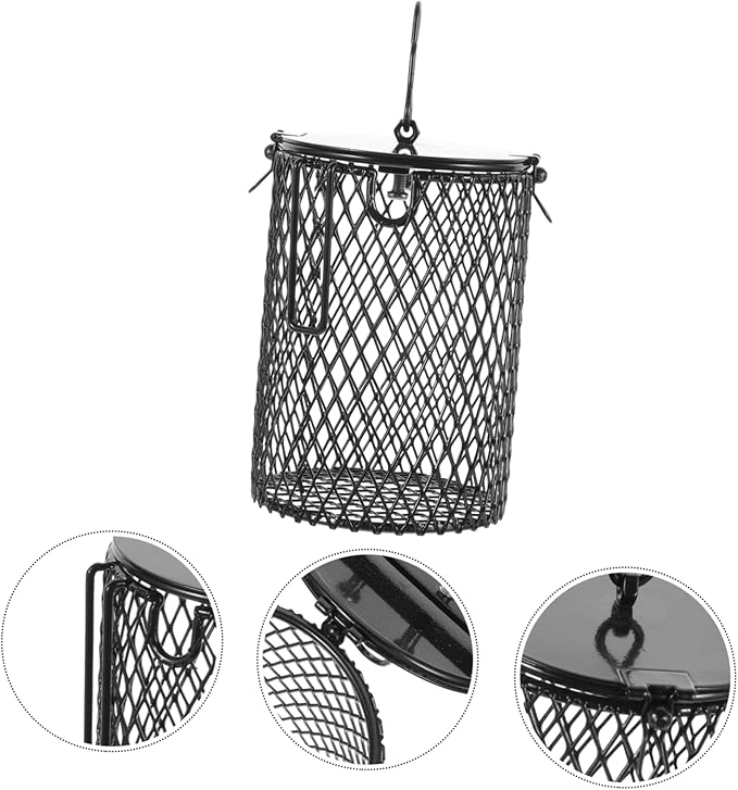 GANAZONO Reptile Heating Lamp Protective Cover Scald Lampshade for Pet Box Light Insulation for Parrots Turtles Lizards and Birds Easy Installation Design
