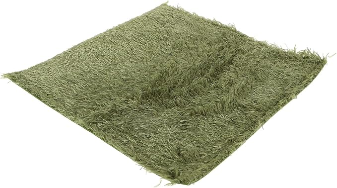 Toyvian Reptile Terrarium Bedding Substrate Liner Breathable Non-Toxic Moss Carpet Mat for Tortoise Lizard Habitat Easy to Clean and Cut Comfortable Reptile Cage Accessory for Climbing