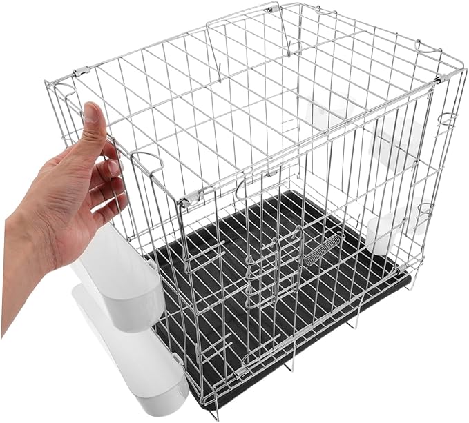 Portable Bird Breeding Cage with Removable Feeding Tray for Pigeons Finches and Canaries Versatile Folding Design for and Cleaning