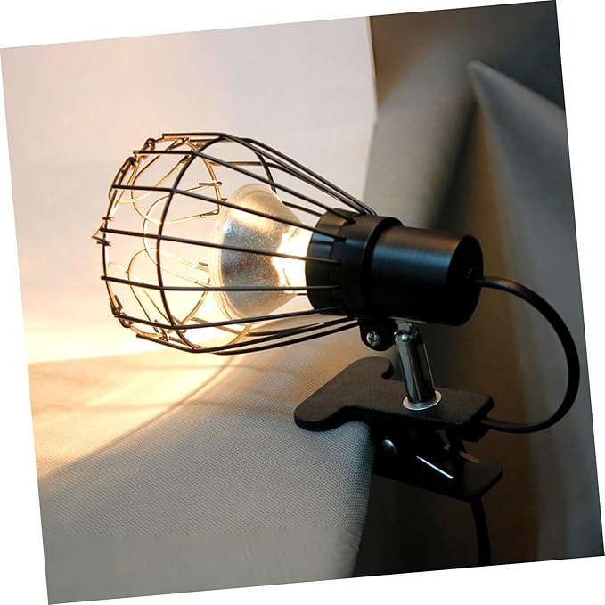 1Pc Crawler Box Heating Lamp Cover Protective Lampshade for Reptile Enclosures for Birds Turtles and Lizards Easy Installation and Design for Pet