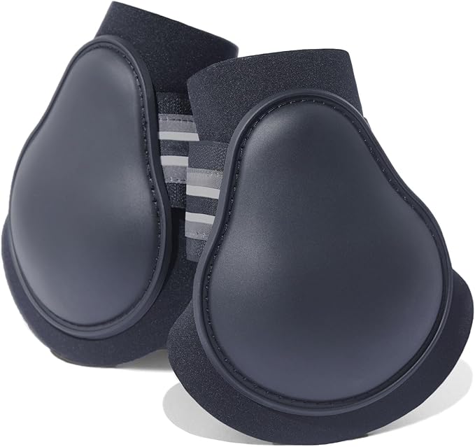 HORZE Adepto Fetlock Boots - Black - Horse