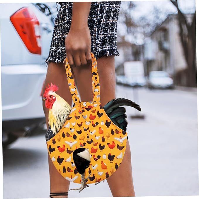 VANZACK 2pcs Pet Chicken Carrier Bag Stylish Poultry Holder Leg for Comfortable Travel for Hens and Lightweight and Easy to
