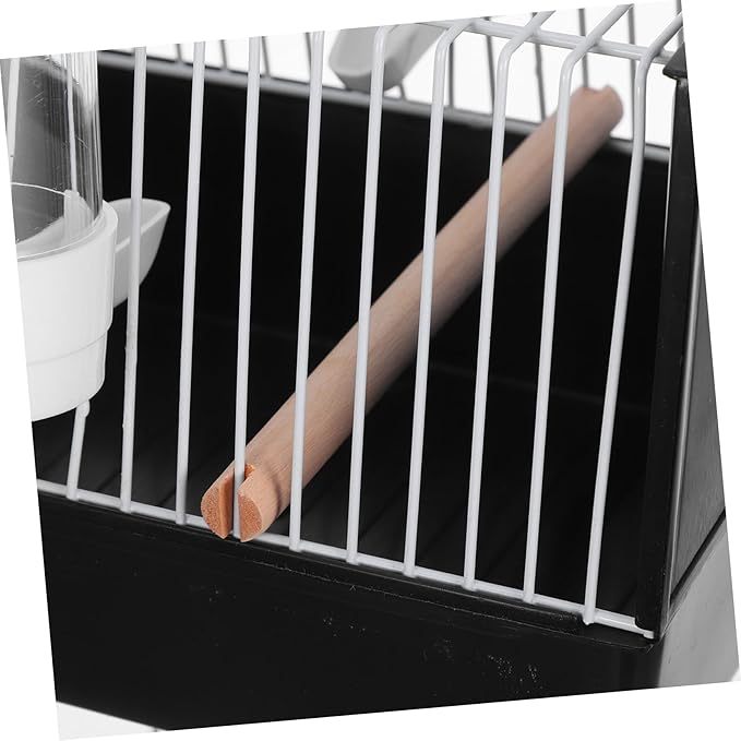 Happyyami 1pc Handheld Parrot Cage Portable Birds Transport Carrier Handle for Travel Outdoor Use and Vet Visits for Small Birds Like Lovebirds and Cockatiels