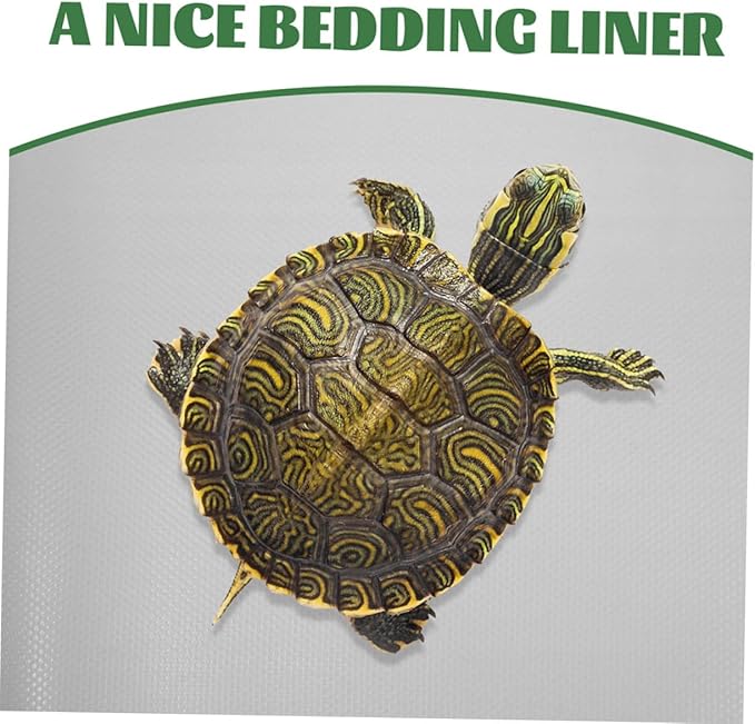 Reptile Carpet Mat for Leopard Gecko Lizard Snake and Turtle Soft Non-Slip Terrarium Substrate Bedding 48 x 24 Easy to Clean Accessories for Reptile Tank