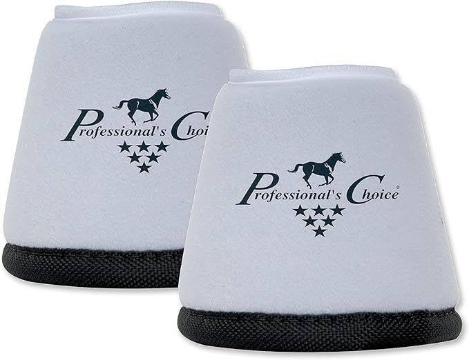 Professional's Choice Quick-Wrap Bell Boots | Ultimate in Hoof and Soft Tissue Protection | 360 Degree Wrap | Small, Medium, Large