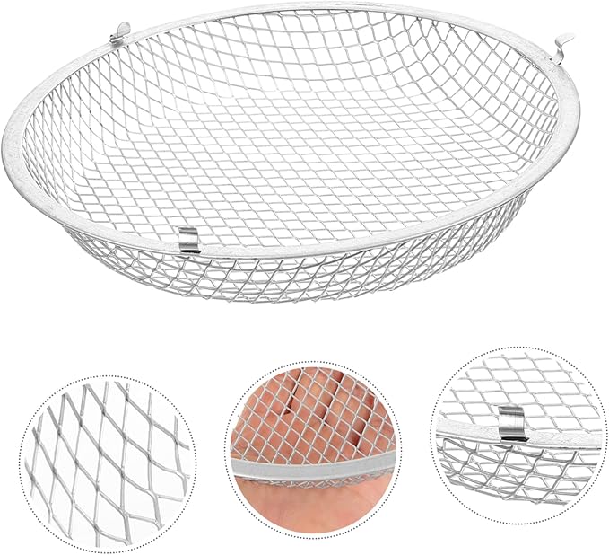 ibasenice Reptile Heat Lamp Shade Durable Mesh Cover for Pet Heating Quick Install Fits Various Reptile Boxes Enhances Aesthetics Protects Pets