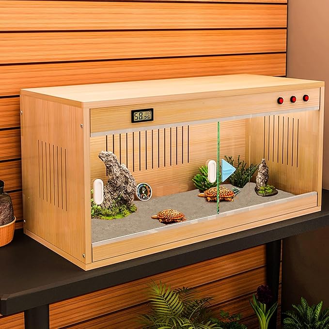 Reptile Carpet Terrarium Liner Bedding Substrate Sand Mat for Cage Lizard Bearded Dragon Gecko Snake Tortoise 48" x 18" (Grey)