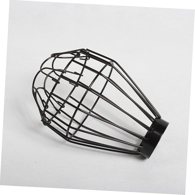 Cabilock Reptile Heating Lamp Shade Anti-Scald Mesh Cover 2-Pack Ceramic Bulb Protector for Terrarium Lighting Suitable for Bearded Dragons Snakes and Turtles