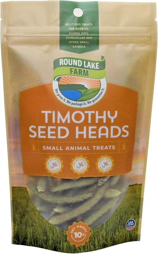 Timothy Seed Heads Small Pet Treat by Round Lake Farm