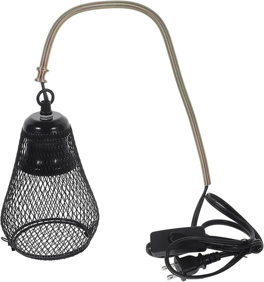 UKCOCO Pet Lamp Cover for Terrarium Decor Reptile Accessory Scale Mesh Cover Hook