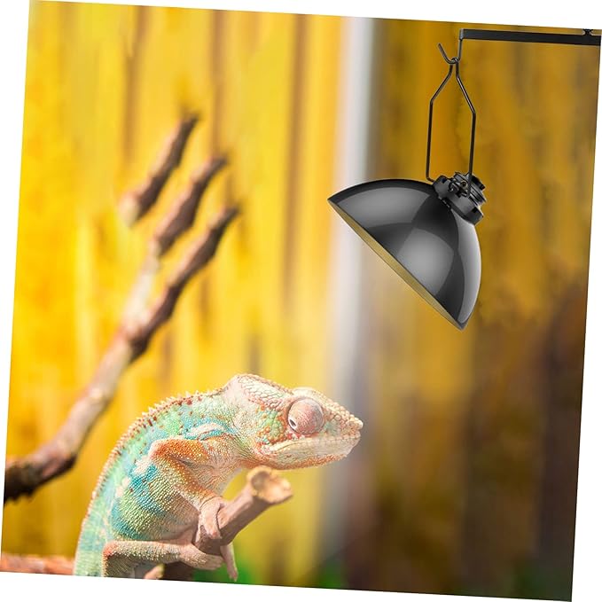 balacoo 12pcs Reptile Light Fixing Clips Clamp for Reptile Lampshade Easy to Install Accessories for Tortoise Snake Lizard