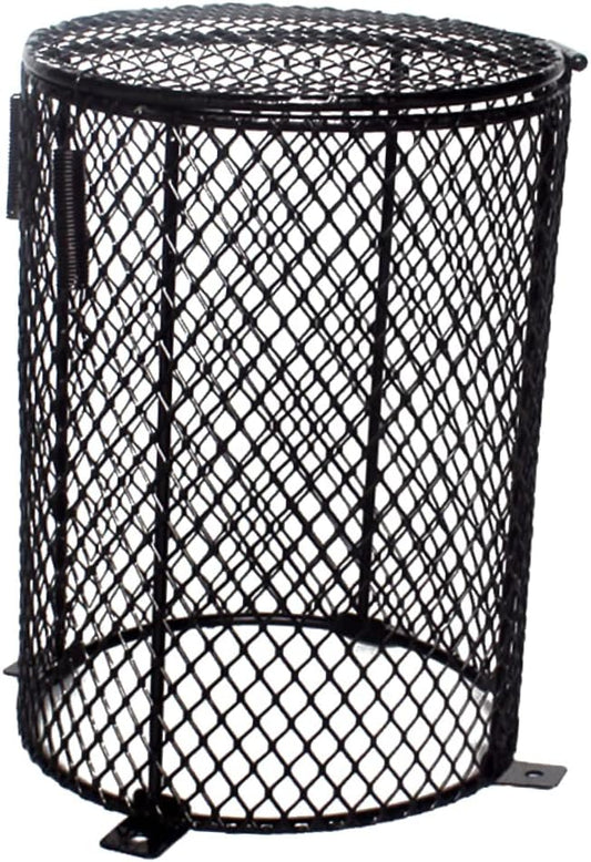 COLLBATH Pet Reptile Heating Lamp Shade Lampshade for Reptiles Protects from Heat Suitable for Day and Night Light Easy Installation