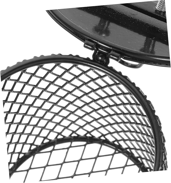 UPKOCH Craft Lamp Mesh Cover for Reptile Heating Light Protective Lampshade for Reptile Crawler Living Box Easy to Install Box Lamp Cover for Safe Heating