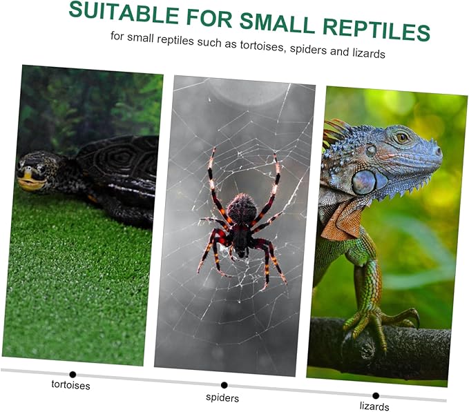 Happyyami Reptile Warm Pad for Tortoises and Lizards Non- Cushion for Climbing and Sleeping for Reptile Habitats