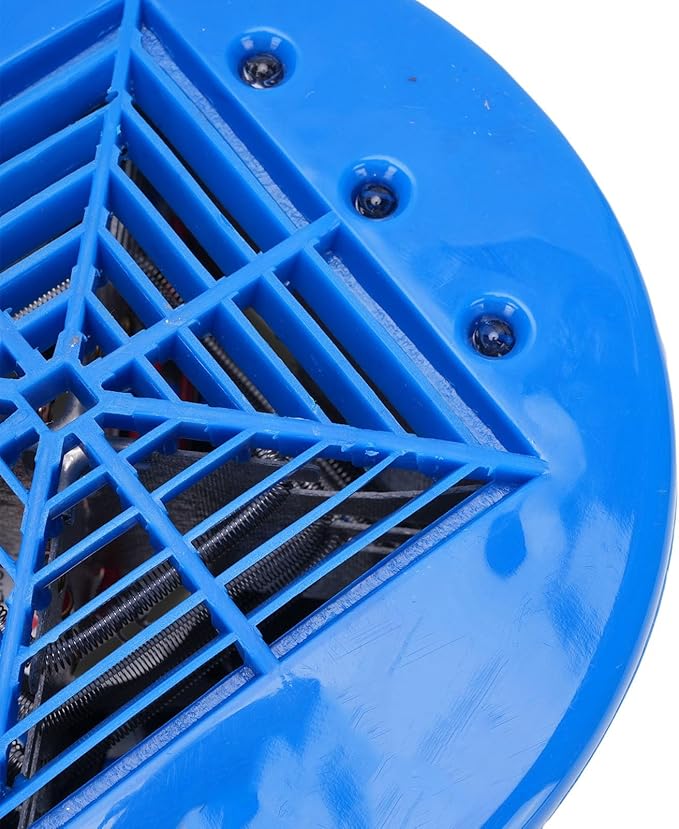 Cuifati Reptile Heating Lamp, Chicken Heating Lamp Easy to Install Energy Saving Versatile Safe for Turtles for Lizards (Blue)