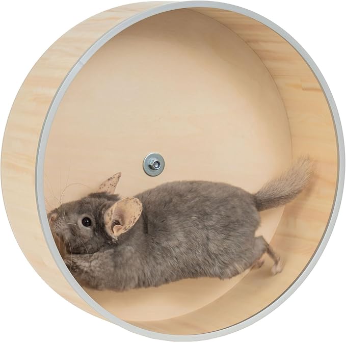 Exercise Wheel for Chinchila 16" Kiln-Dried Pine Wood